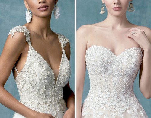 evermore-fashion:  Maggie Sottero “Alistaire” Spring 2019 Bridal Collection