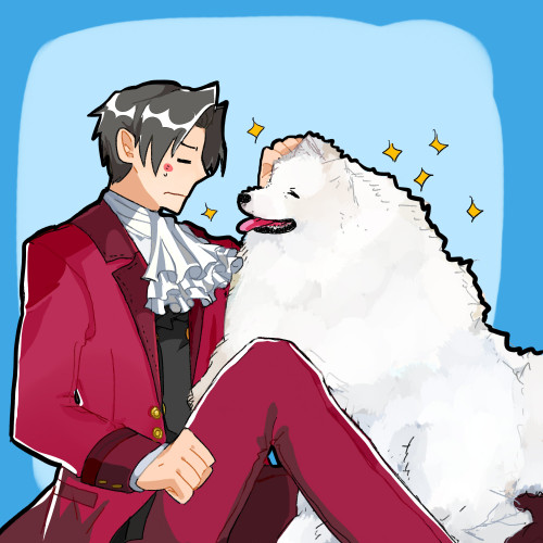 preussens-tugenden:
“puddingsu:
“Doges and Lawyers :3c
This idea has been stuck in my head for awhile
BONUS:
”
Remember that cute gif with the white fluffy dog and its owner on the couch and the owner pats his chest and the dog cuddles into him??
”