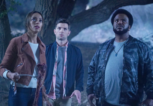 This comes from the top, straight from Captain LaFrey herself: Every episode of #Ghosted is availabl