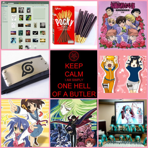 ravevampire: “its 2009 and i just discovered what anime is” moodboard