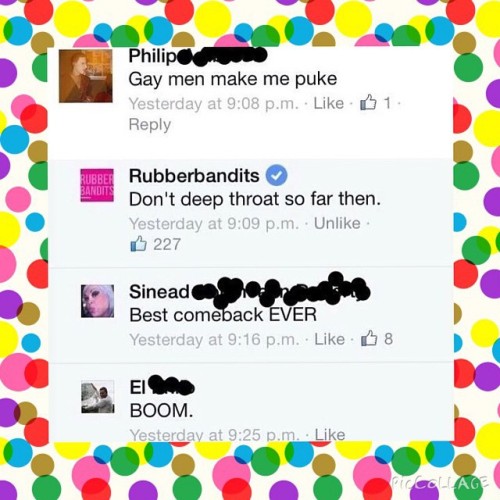 lgbtteenshk:How do people come up with these comebacks???~Thalia