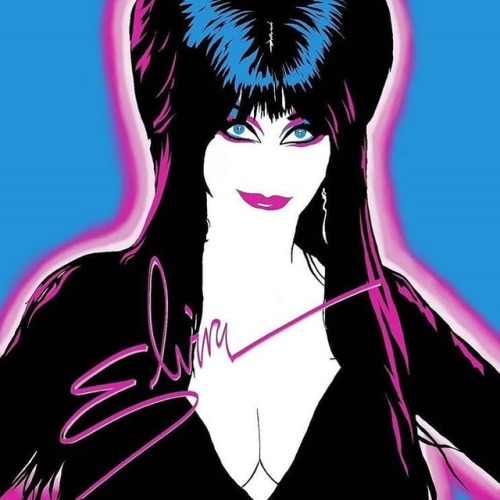 Very cool Elvira via @misterbnation #queenofhalloween #elvira #elviramistressofthedark #emotd #elvir