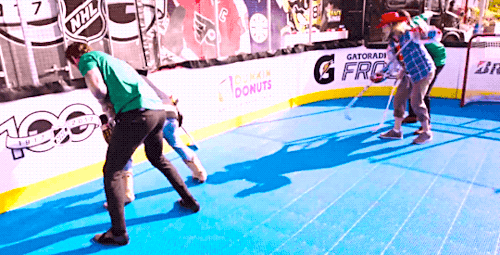 seabsieboys:“crosschecks are free:” a how-to guide on using the body while giggling by jamie benn an