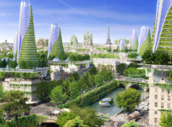 speculativexenolinguist:  thegasolinestation:  Paris Smart City 2050 by Vincent Callebaut  this is some epic solarpunk shit yes good   O oO