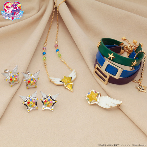 senshidaily: sailor moon merchandise“Sailor Star Lights Leather Bracelet” “Sailor 