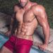 juicedmaleboobsworld:LIAM. HANDSOME MUSCLE MODEL WITH PUFFY, POINTED NIPS!