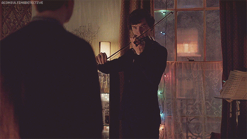 aconsultingdetective:   Legit Johnlock Scenes  Sherlock’s way to express his feelings