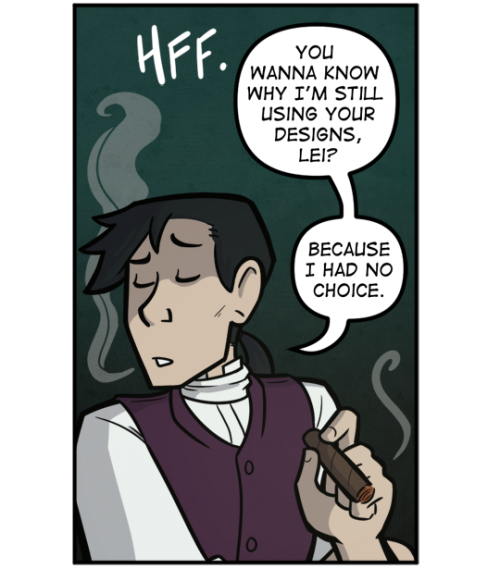 Widdershins update! Been a while since anyone’s smoked in this comic, thanks Tim—-New to Widdershins