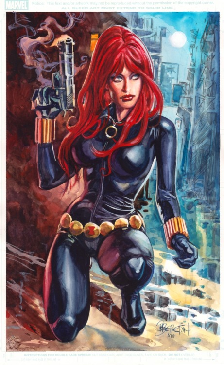 comicbookwomen:  comicbookwomen: Black Widow by   Dan Brereton Top Queue Posts-Black Widow #9