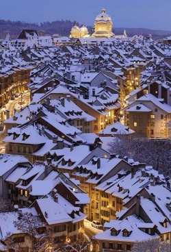 unmotivating:  Winter in Bern, Switzerland