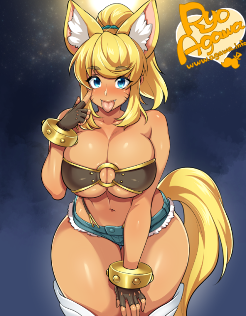 good-dog-girls: Artist Spotlight: Ryou Agawa Patreon | HentaiFoundry | Tumblr | Pixiv | Twitter If you are a fan of THICC GIRLS, Ryou Agawa is your dude. Mostly they don’t do kemonomimi stuff, but here is a selection of what they HAVE done.  reblog