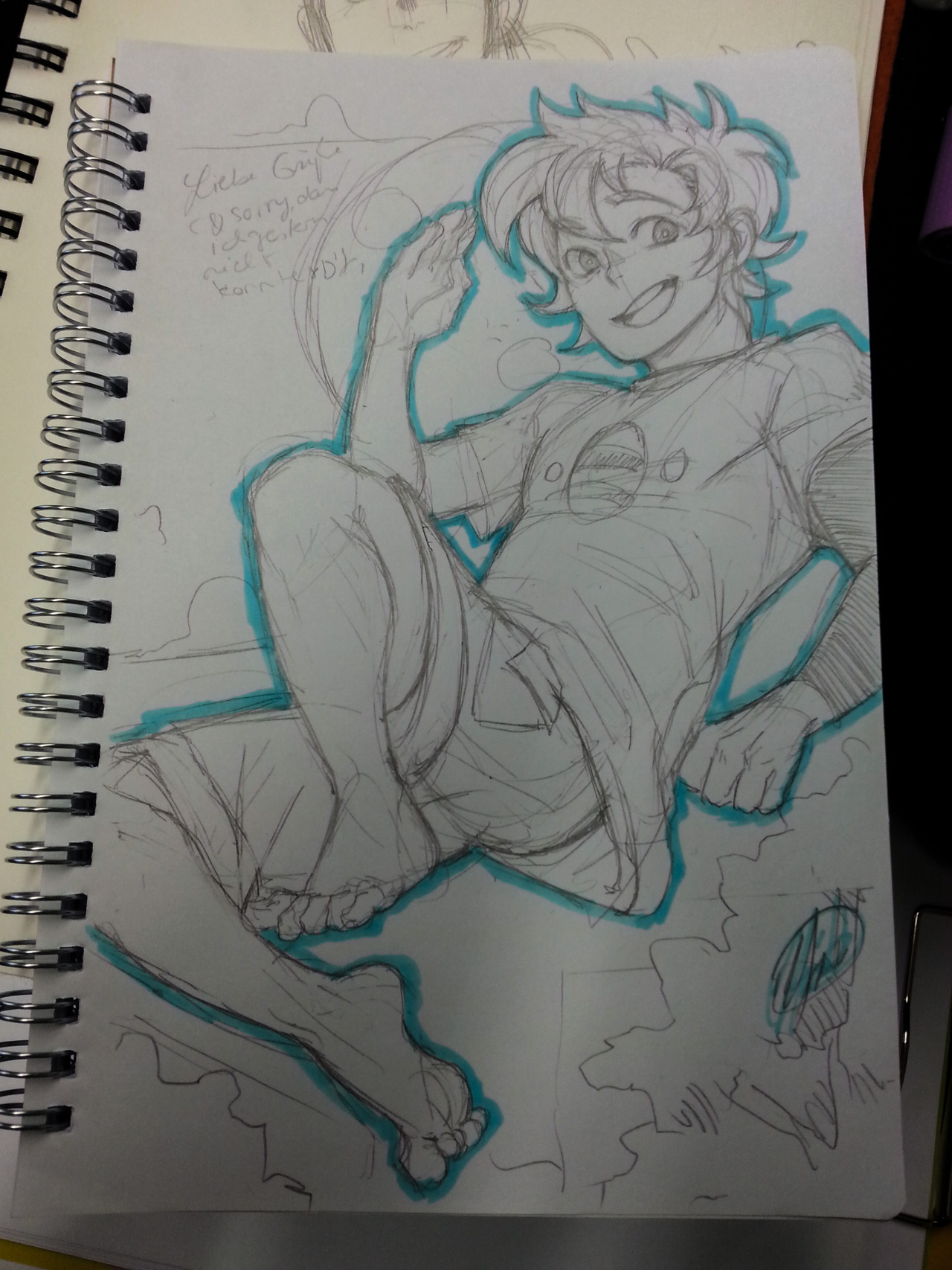 jasdavi:  a bunch of sketch commissions i did this weekend on a convention :3