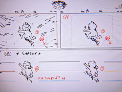 hannakdraws:Storyboard panels from Adventure Time - Distant Lands: Obsidian  by writer/storyboard artist Hanna K. Nyström