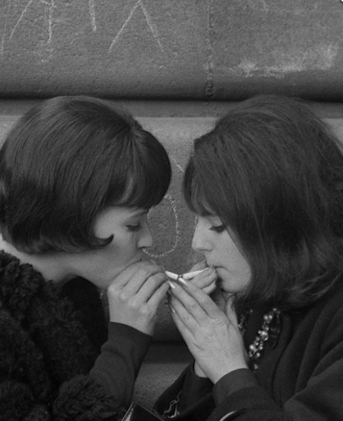 Anna Karina in Vivre sa vie directed by Jean Luc Godard, 1962