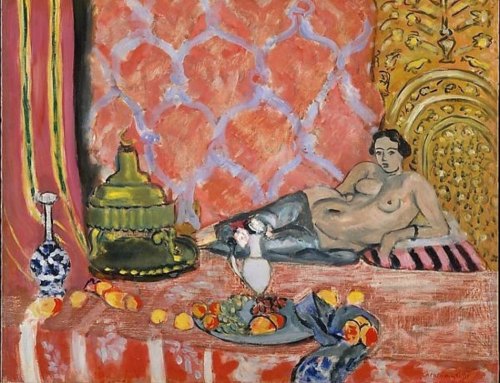 Henri Matisse “Red Odalisque” 1940s #henrimatisse #redodalisque #art #interactive #arte #artwork #al