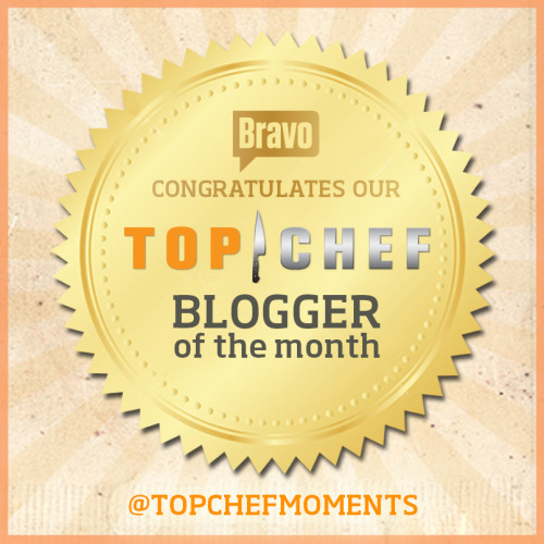 Cheers to our favorite blogger of the month, topchefmoments! Be sure to check out the best moments o