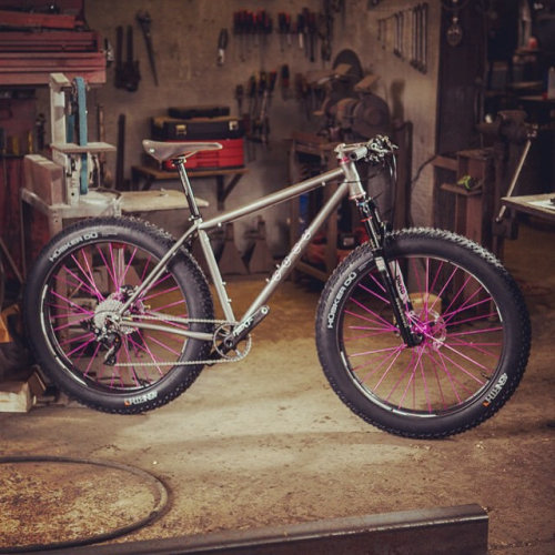 kinkicycle:This dope ass #fatbike got to Louisville late last nite, good thing, as it seems there is