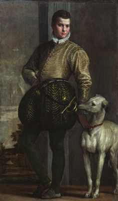 oldroze:   Boy with a Greyhound, possibly 1570sPaolo Veronese (Paolo Caliari) (Italian, Venetian, 1528–1588)Oil on canvas  