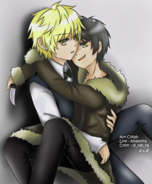 dirahnah:Shizaya Art Collab with @niilamtika &lt;3Thank youuu for do collab with me, i really li