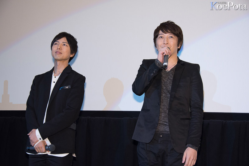 Kamiya Hiroshi (Levi), Ono Daisuke (Erwin), Isayama Hajime, and Araki Tetsuro made
