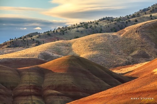 fancyadance:Painted Hills is one of the three units that make up the John Day Fossil Beds National M