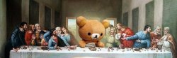 k-orilakkuma:  The Last Supper - uwu Edition