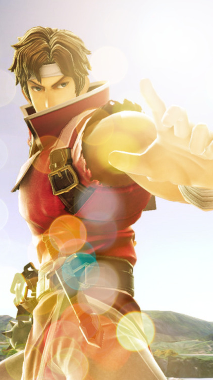 laguz-stone: Richter (SSBU) ☆ phone wallpapers↳ requested by anon