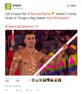 izgatomanus:  (via Olympic Opening Ceremony Was A Hot Oily Mess … And We Liked