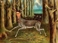 simplemente-fridakahlo:The Wounded Deer 1946