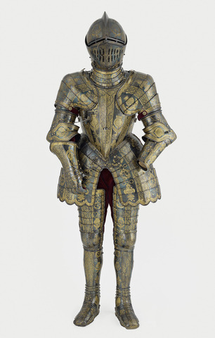 Armour garniture of Henry, future Prince of Wales, for the field, tourney, tilt and barriers  about 