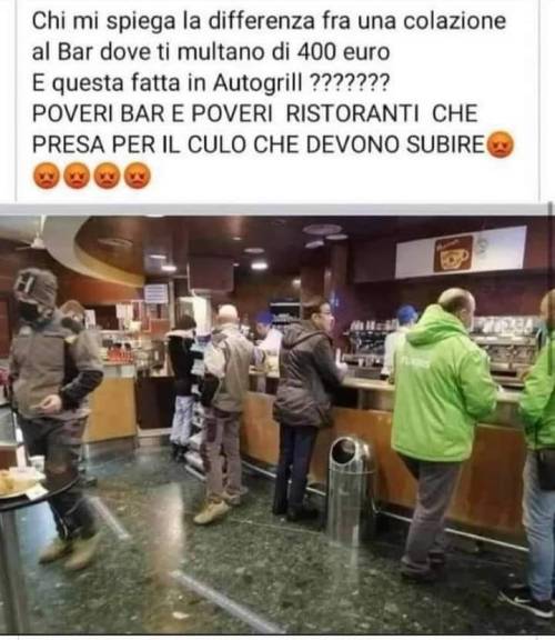 Il post in sé non fa proprio una minima piega, ma l'indignazione fine a se stessa serve solo a pulirsi il culo dopo una bella evacuazione! Oramai facciamo solo quello e continuiamo a “DORMIRE”, quando, tutti coesi noi popolo medio, potremmo far...