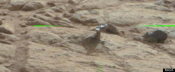 Goddessofcheese:  N-A-S-A:  Mars Rover Spots Metallic ‘Arm’ Sticking Out Of A