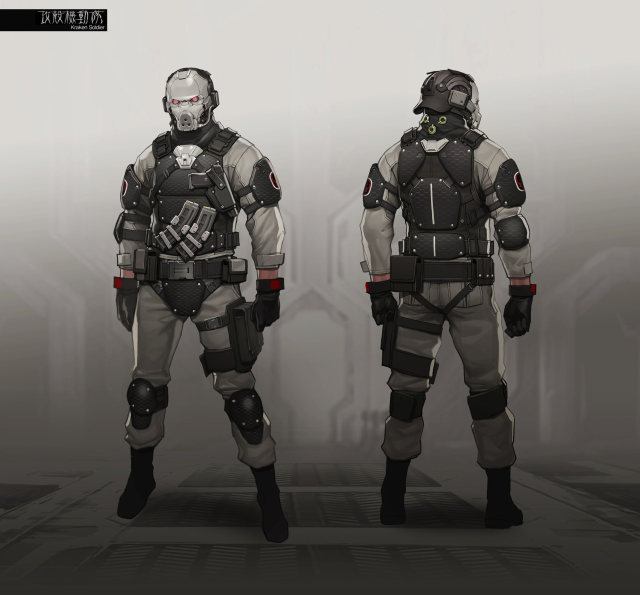 thereblarg:Ghost in the Shell: First Assault Concept Art