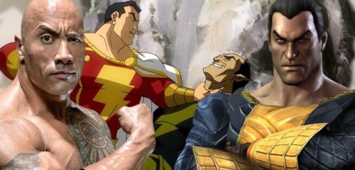 Porn superherofeed:  BLACK ADAM may be in JUSTICE photos