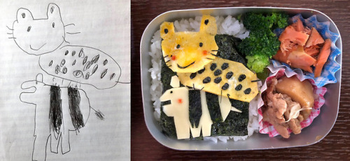 nae-design: First was a Japanese mum who bakes her kid’s doodles. Now a Japanese dad Taka