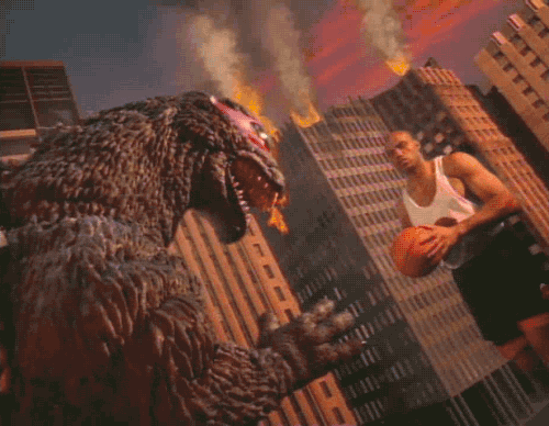 martialartsactionclub:Godzilla vs Barkley