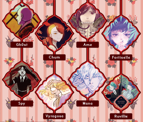 ✨ ✨ PREORDERS ARE HERE! ✨ ✨You can find our shop at:gumroad(dot)com(slash)hanafudanokuni!We are so, 