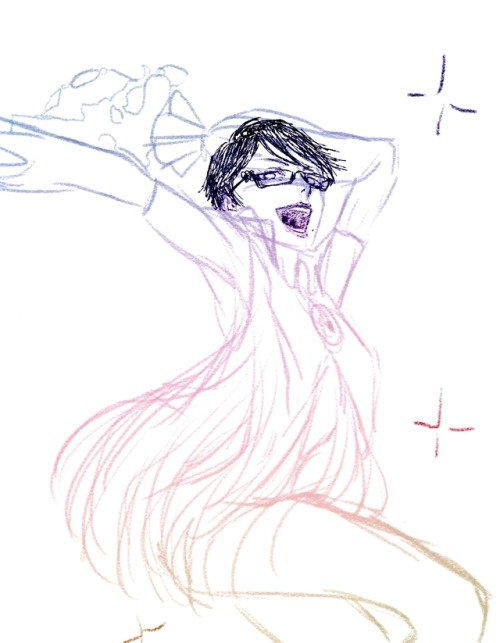 joiskidraw:Guess who’s hyped for new Bayo in development?!!!!!??? (If you can’t tell, her silhouette