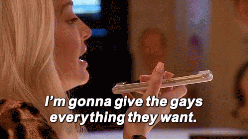 macarena ignoring the script in every episode