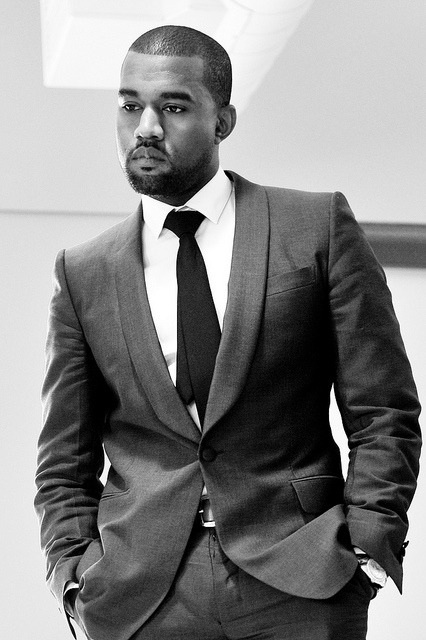 httpgangstaaa:  playstatixn:  Kanye West  so handsome 