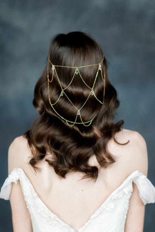 sosuperawesome: Hair Chains by Blair Nadeau on Etsy See our ‘hair accessories’ tag Follo