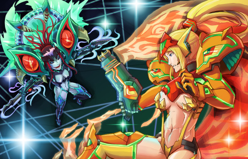 fandoms-females:metroid_la_kill_by_hakuramen ( TMG #22 - It will be to crazy )  <3 <3 <3