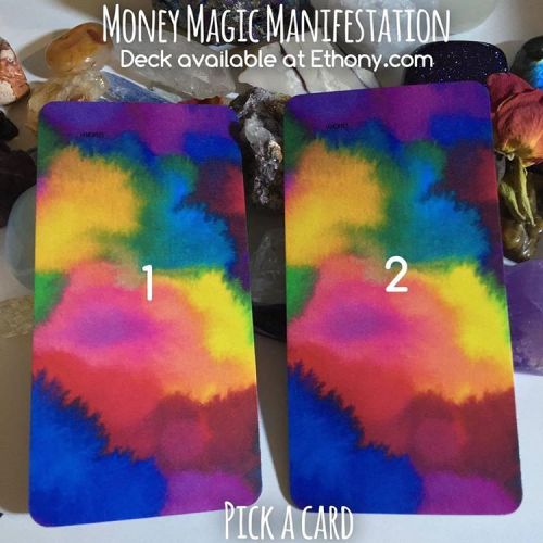 Pick a card for your money magic manifestation energy for today! Or choose both if you are drawn to 