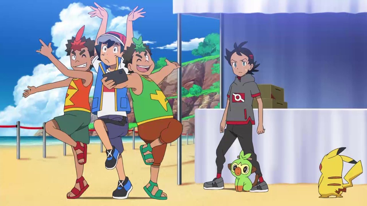 Weird how in the new Pokemon Journeys anime, Ash visits Alola