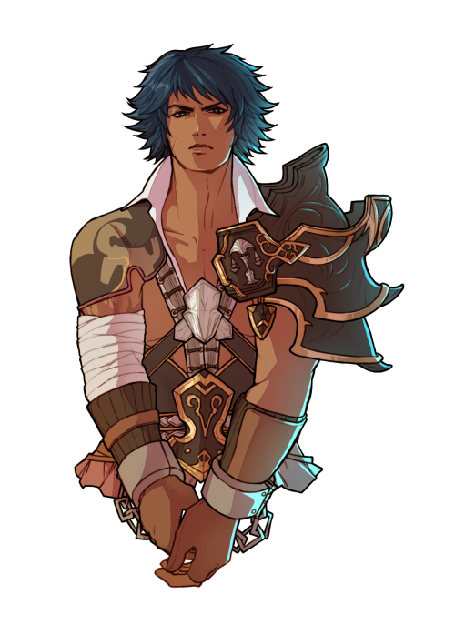 borderbipoline:FFXIV commission for @finishing-touch of Aladar! Thank you for your patience and the 