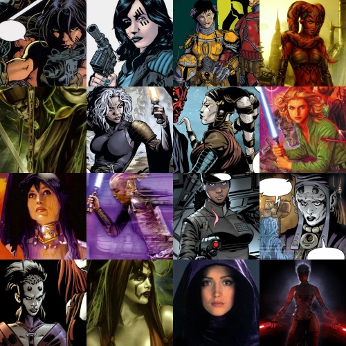 cienie-isengardu:Women of Star Wars;No matter if they are well known or just a random characters in 