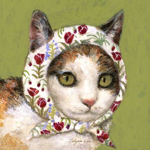 figdays:    Bori Babuschka cat //  SelynnDraws  