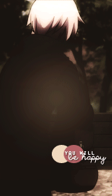 kishibe:   Soon, the chains in your heart will disappear. You will be happy from
