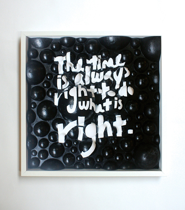 fer1972:  Handmade Typography Artworks by imkf (on tumblr)