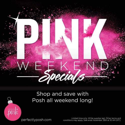 PINK WEEKEND SPECIALS!! Get yours while you can! Shop here: https://pamperingwithsarah.po.sh/product